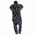 Snuggs Blanket Onesie Black Eyes